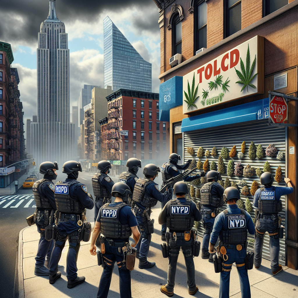 NYPD Increases Action Against Illegal Cannabis Market