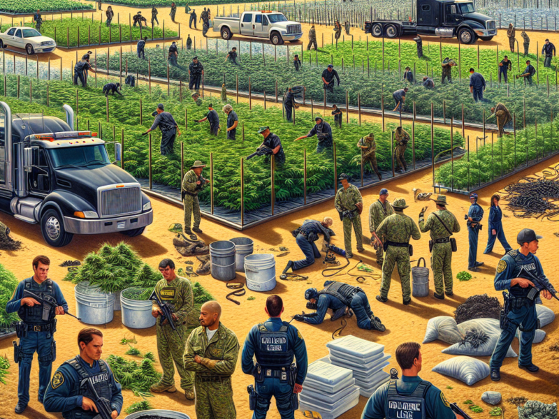 California Cracks Down on Illegal Marijuana Farms